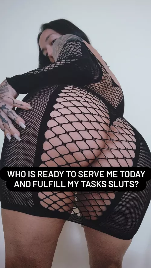 Who deserves my attention? Only obedient bitches