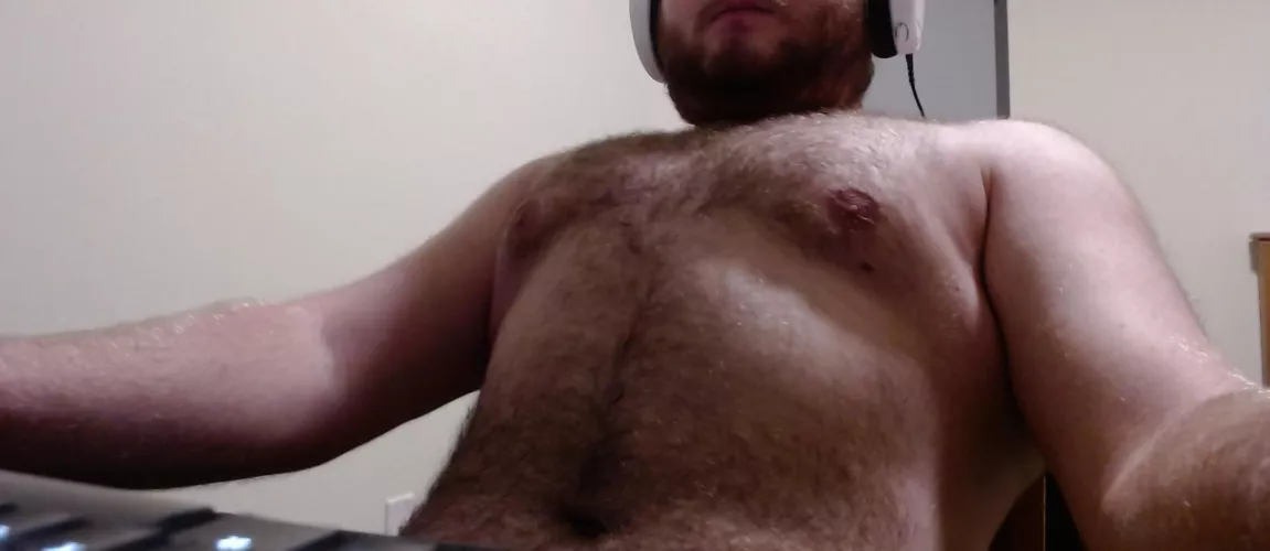 Who wants to touch my chest?