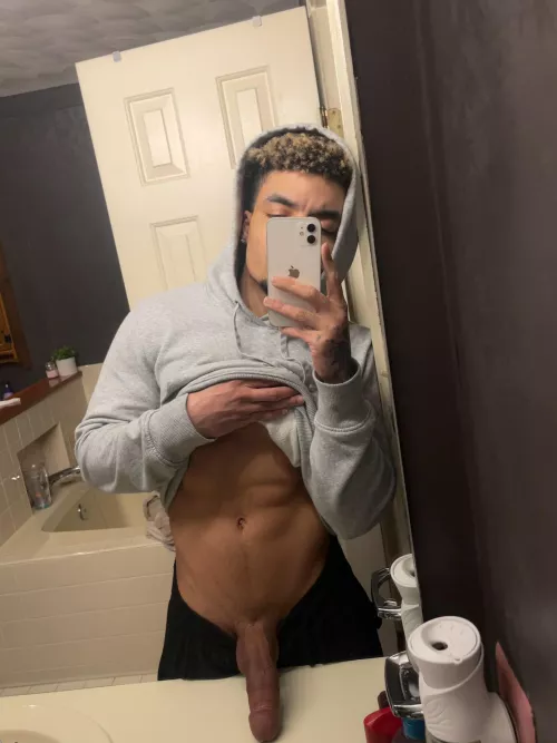 Would you count his push-ups for him? [M]