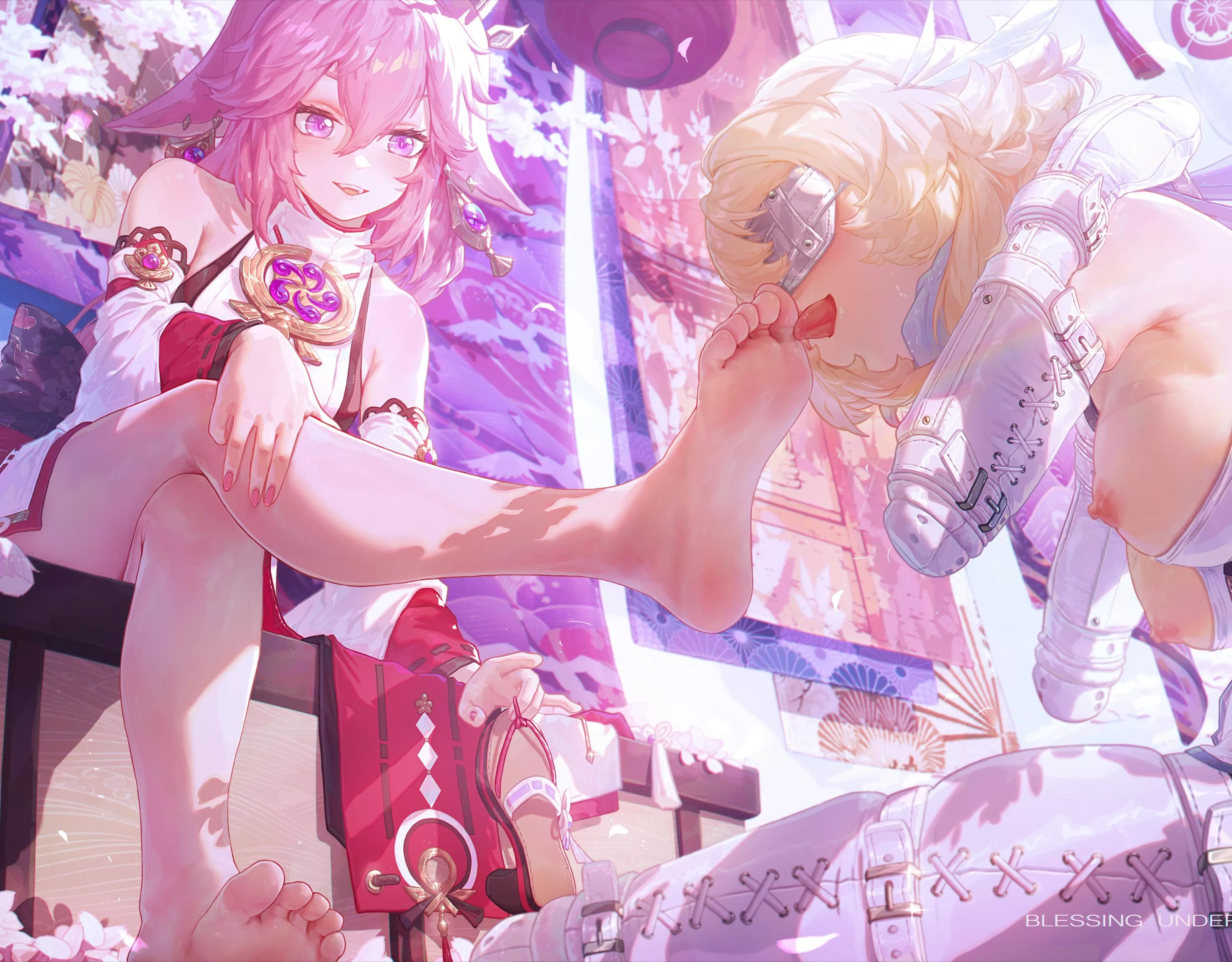Yae miko (icecake) [genshin impact]