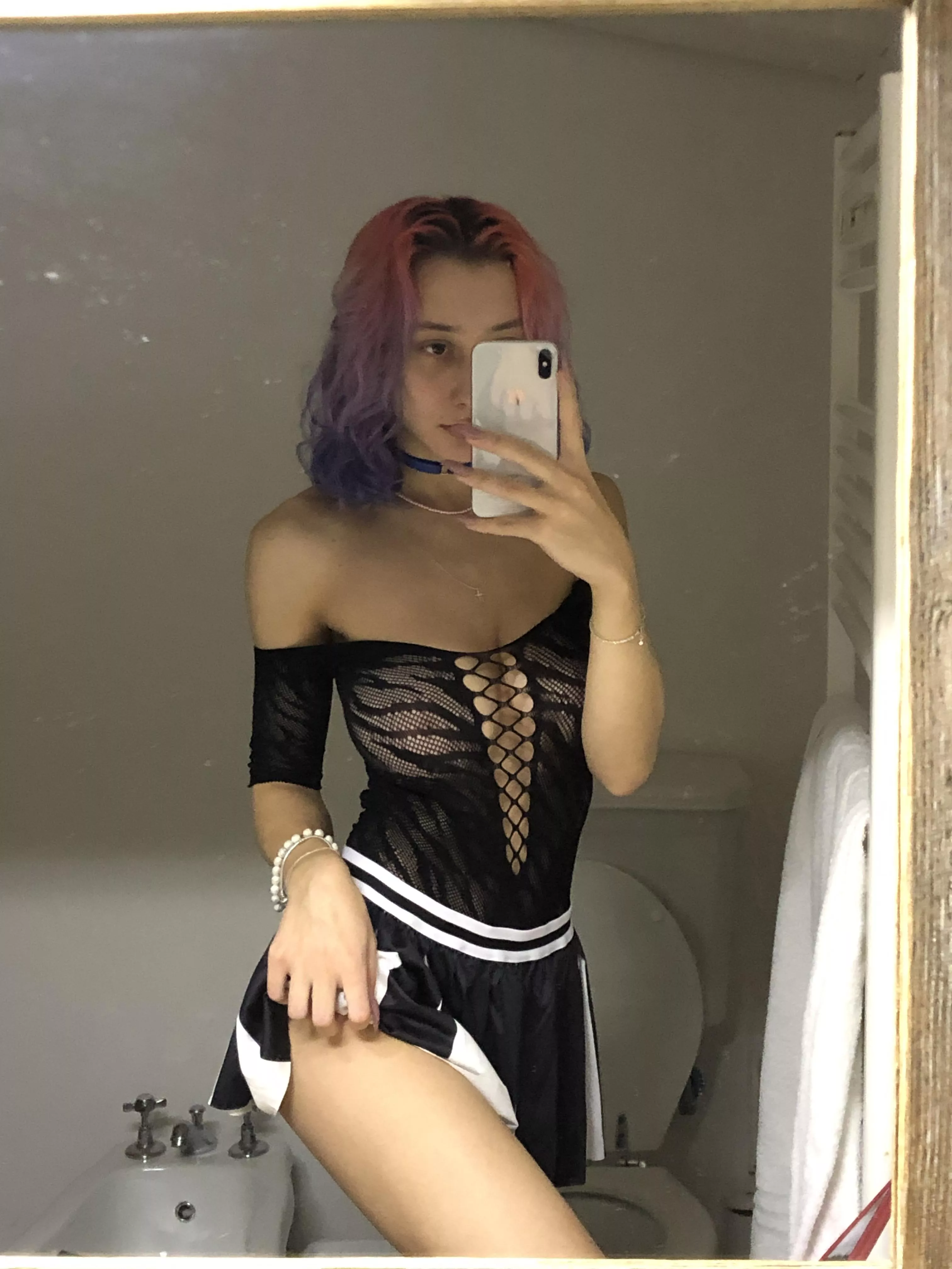 Your babe is ready to have fun