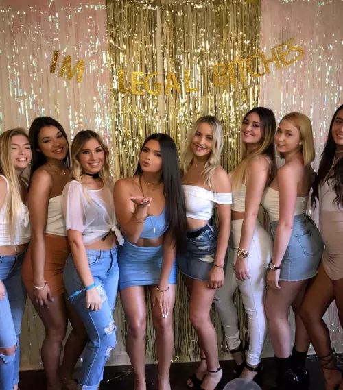 8 sorority girls. I chose #4