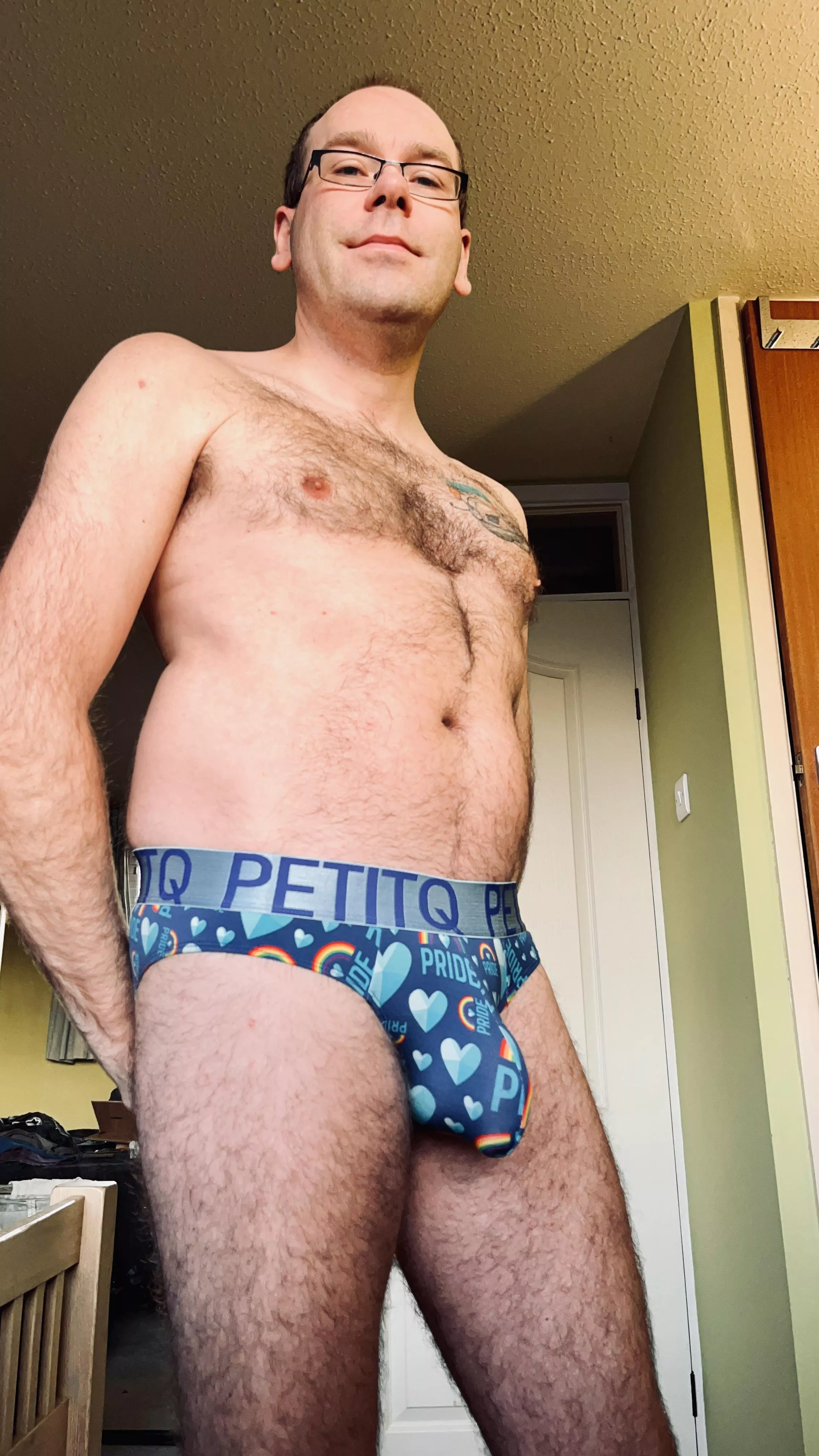 A proud briefs wearer