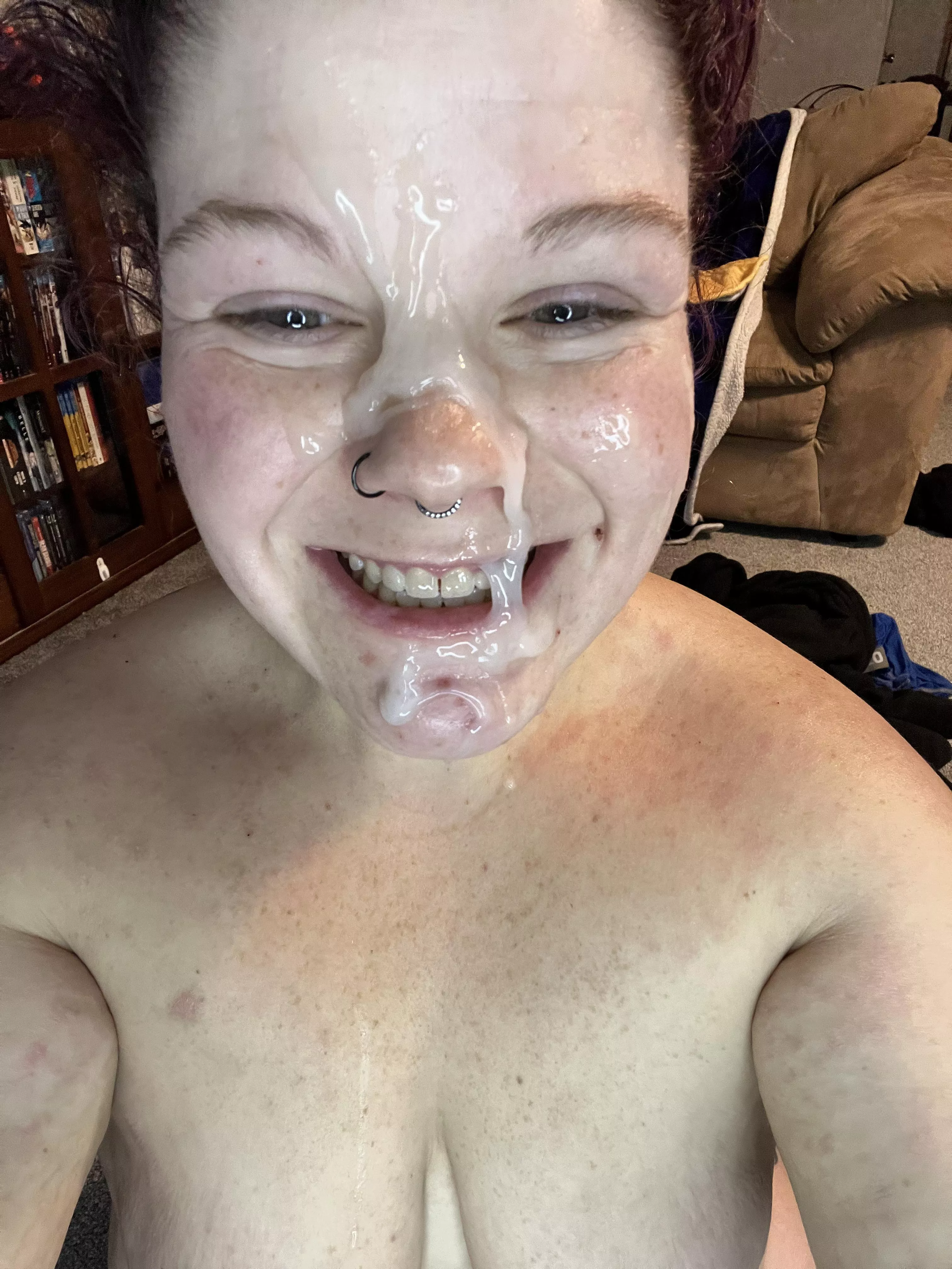 After bedtime skincare routine