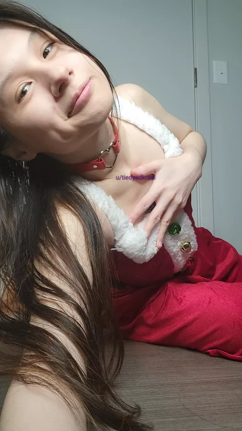 Almost had a nip slip and trying not to show my embarrassment lol