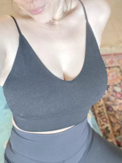 Always feel turned on after a work out [F]