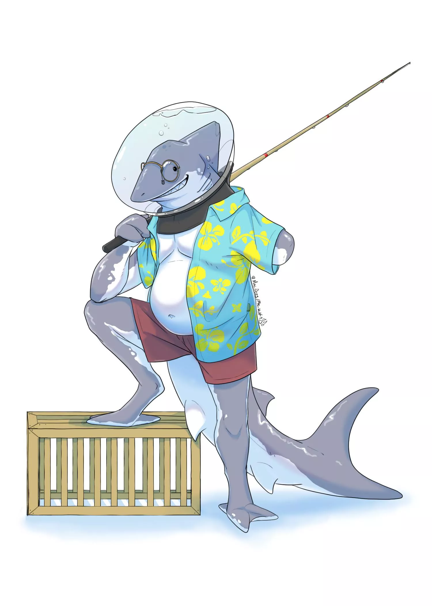 Another character, trying to get a bunch done! Anyways hope you guys like it! Art by me