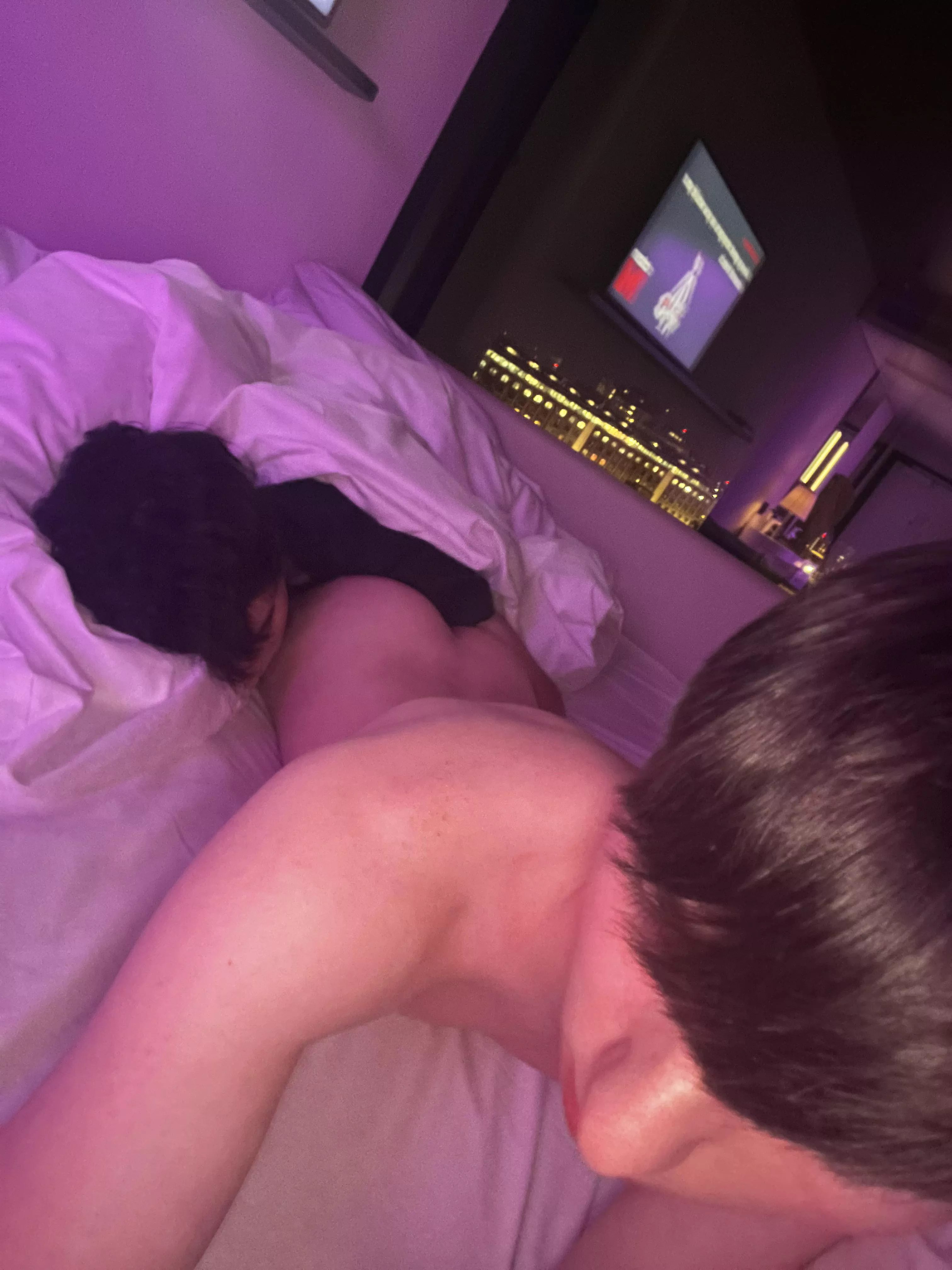 Butts are great pillows