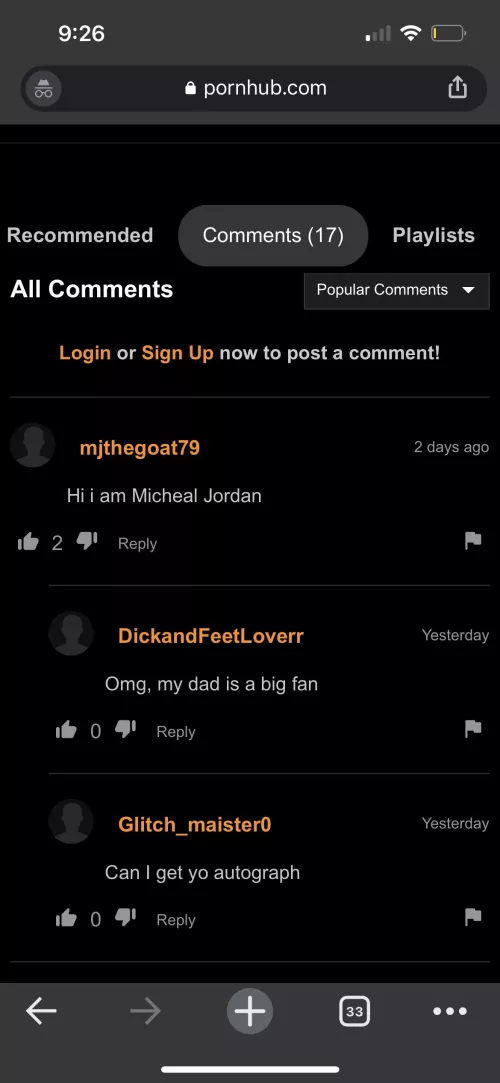 Can I get your autograph?