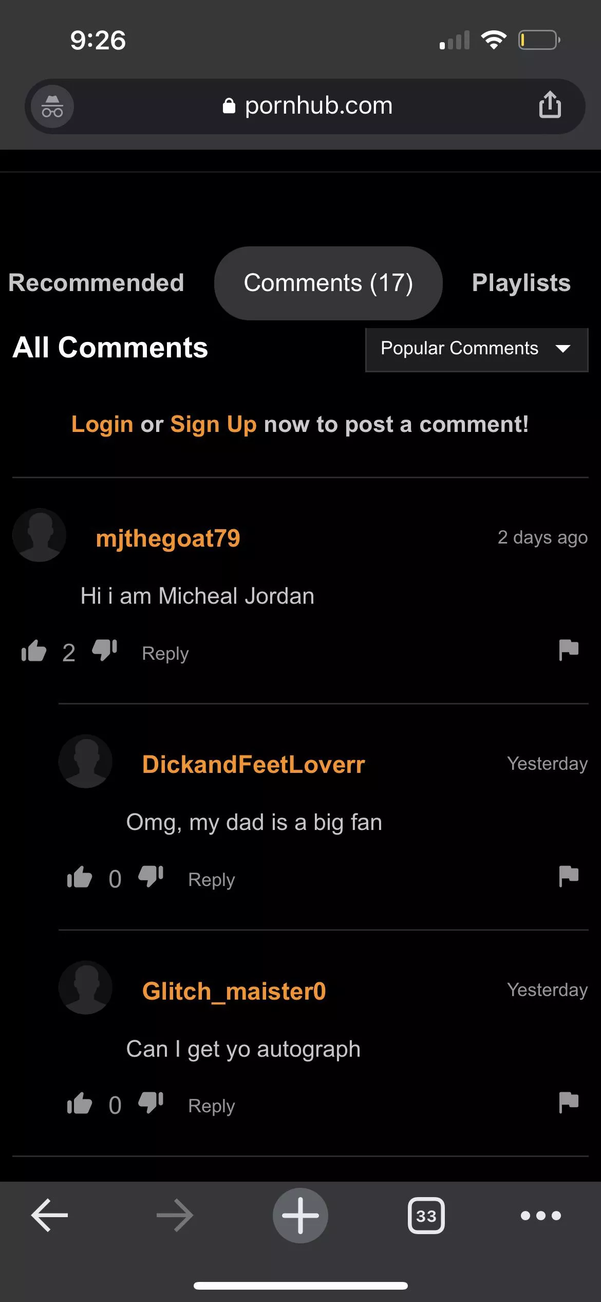 Can I get your autograph?