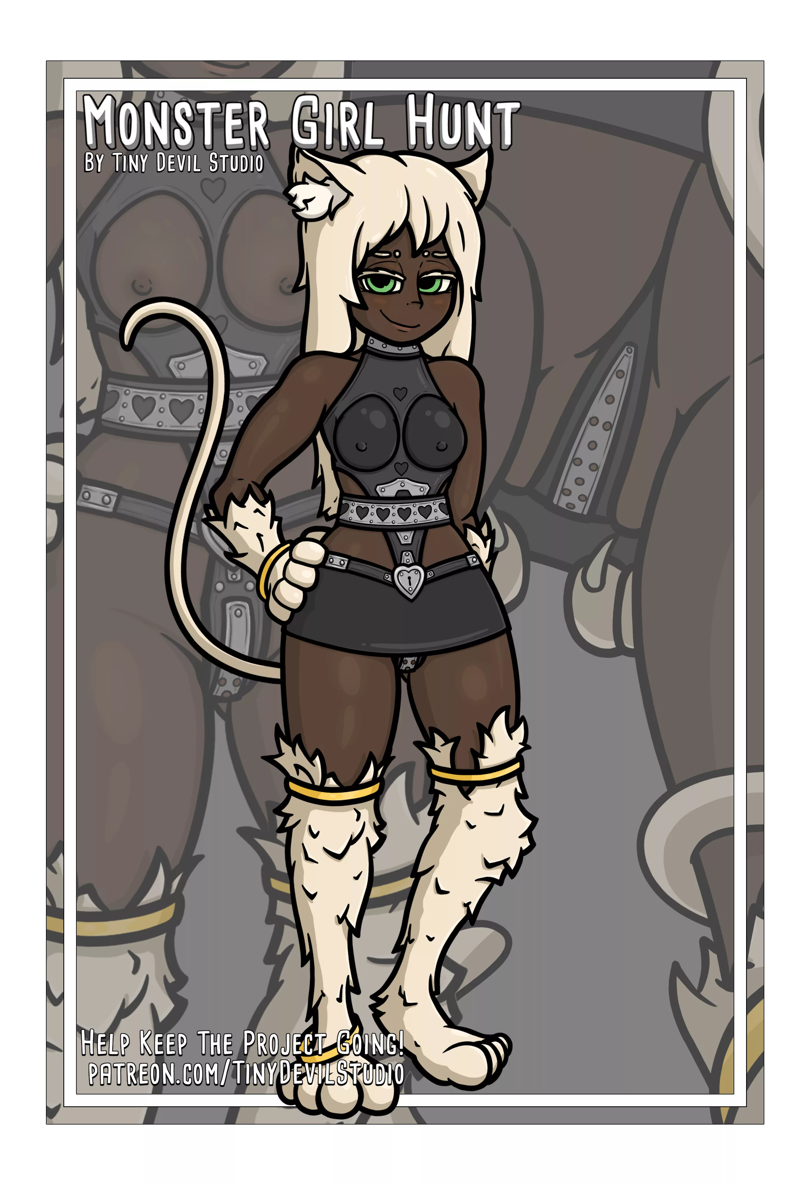 Chastity Cat! (Monster Girl Hunt - PC game) [Tiny Devil Studio]