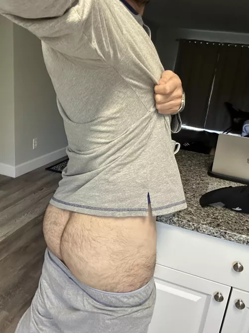 Chilly morning. Working in PJs