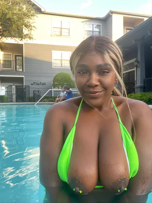 Come join, the water feels amazing!