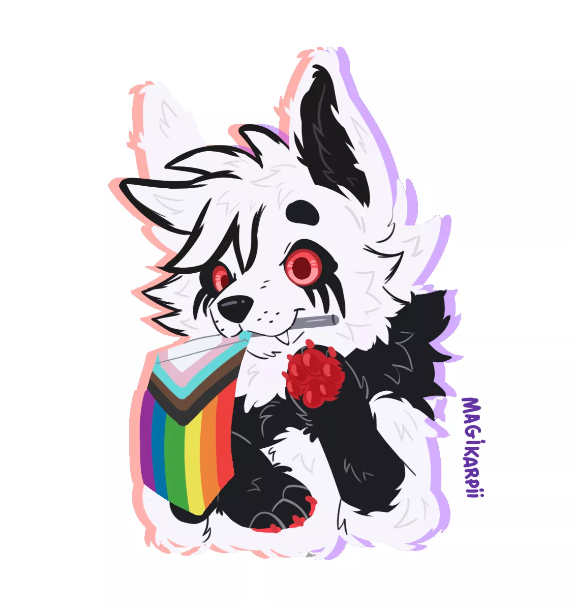 Comm for Trick, art by me, I have 2 slots of 14USD for icons <3