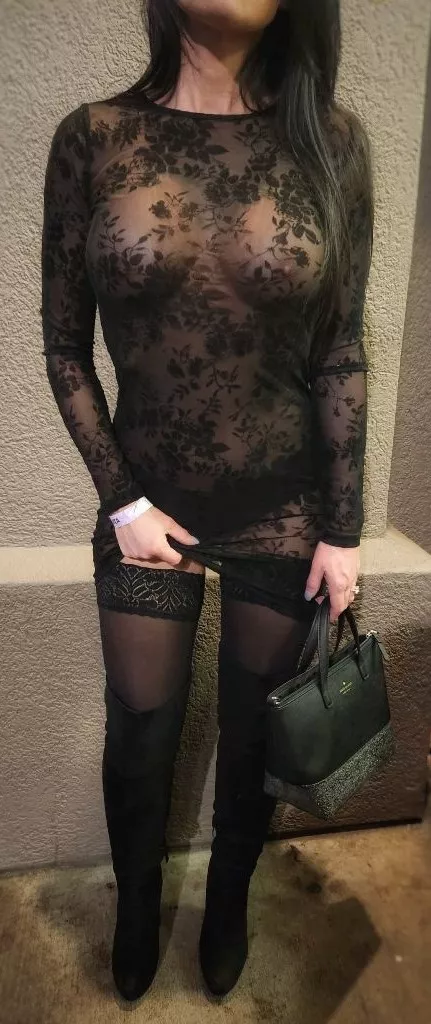 Date Night last weekend, would you stare?