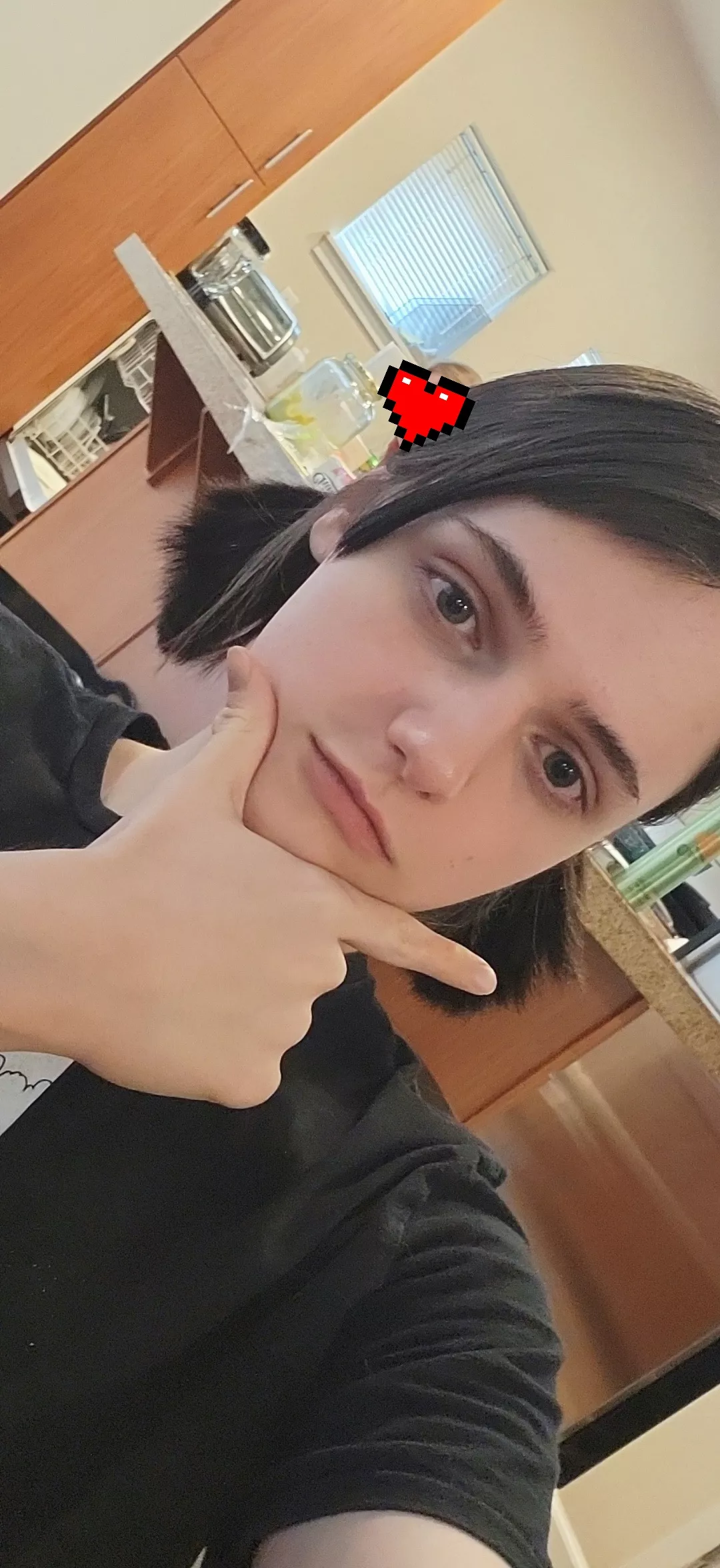 Do I still look cute with no makeup? ❤️