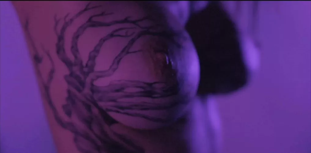 Does a tattoo wrapped around my tits count as art? 🤭