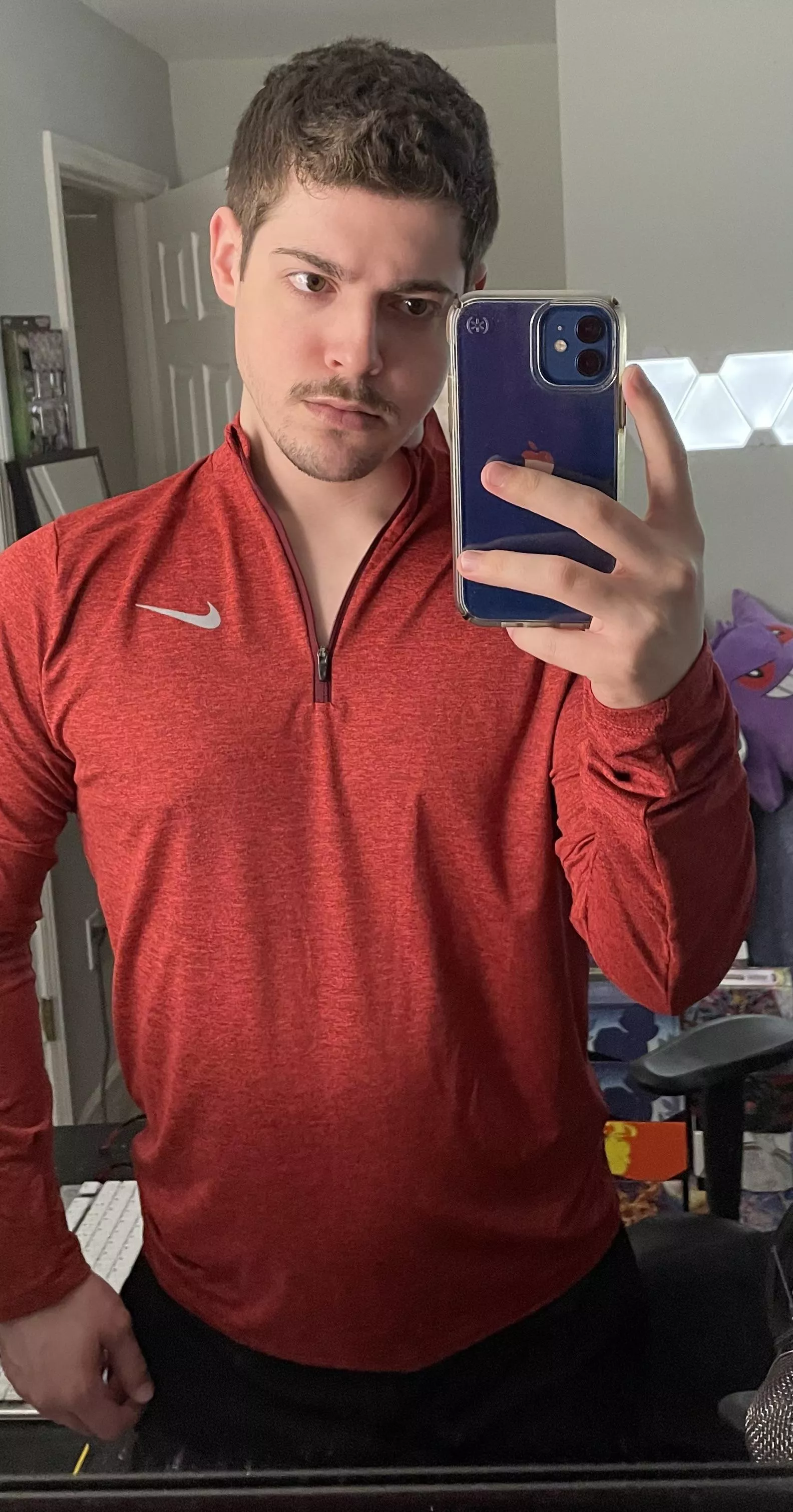 Feeling like wearing my red jacket today