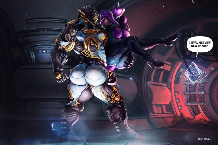 [Futa Hildryn + Saryn] Spending Quality Time With A New Friend (OwlSkull)