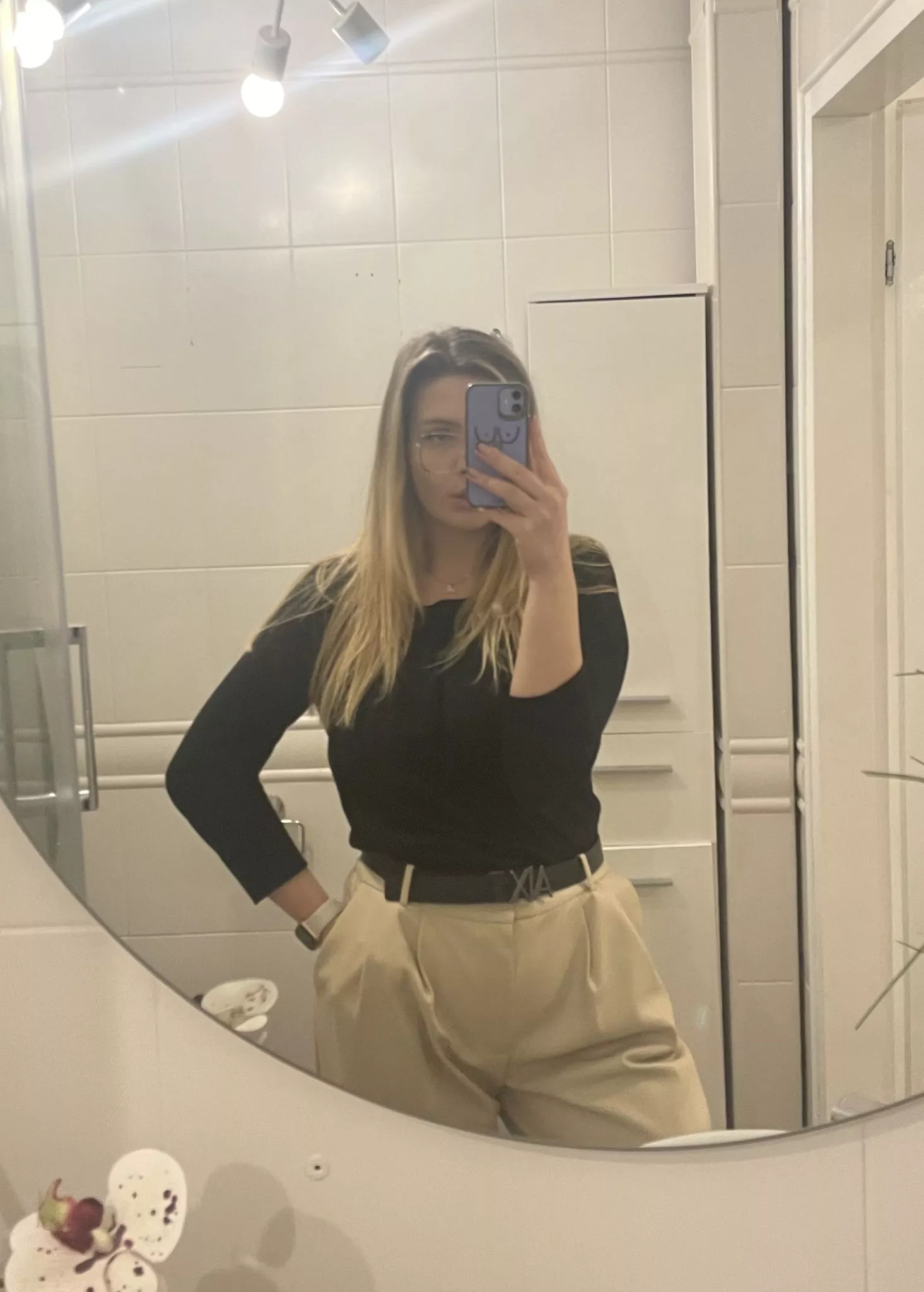 Got myself cute for you, you like?