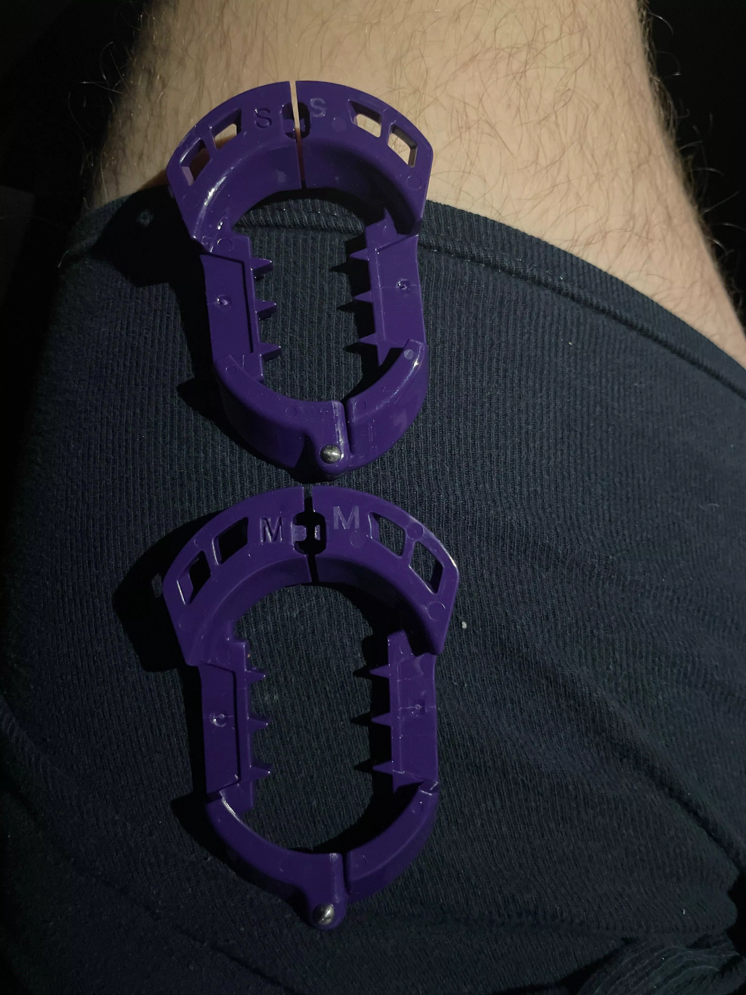 Have 2 smaller sized spikes I'm thinking about making mine a bit tighter😏 what do y'all think I should do?