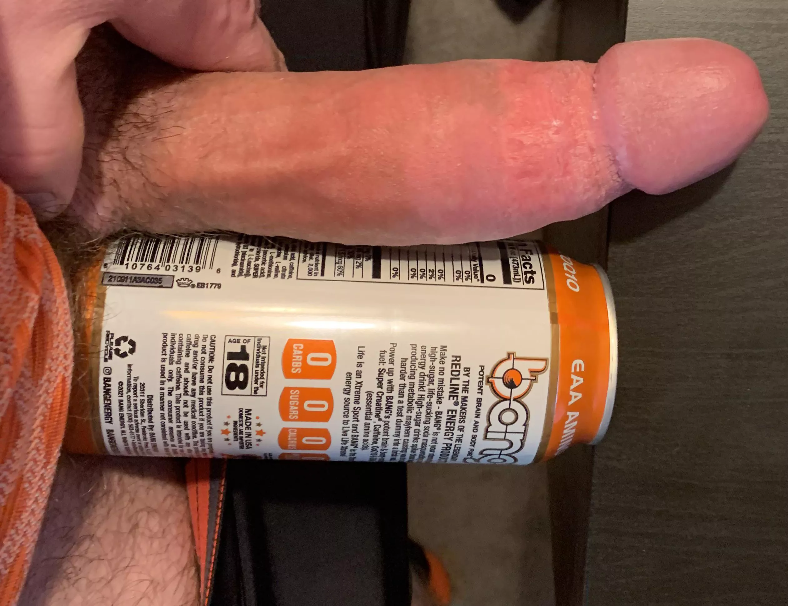 Haven’t lost in a while. Who’s bigger? (Can is 6.5 in)