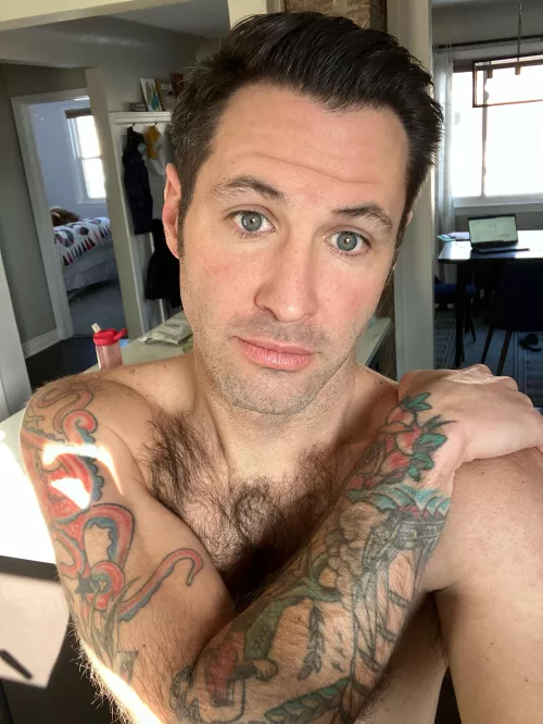 Hot dad with tattoos?!
