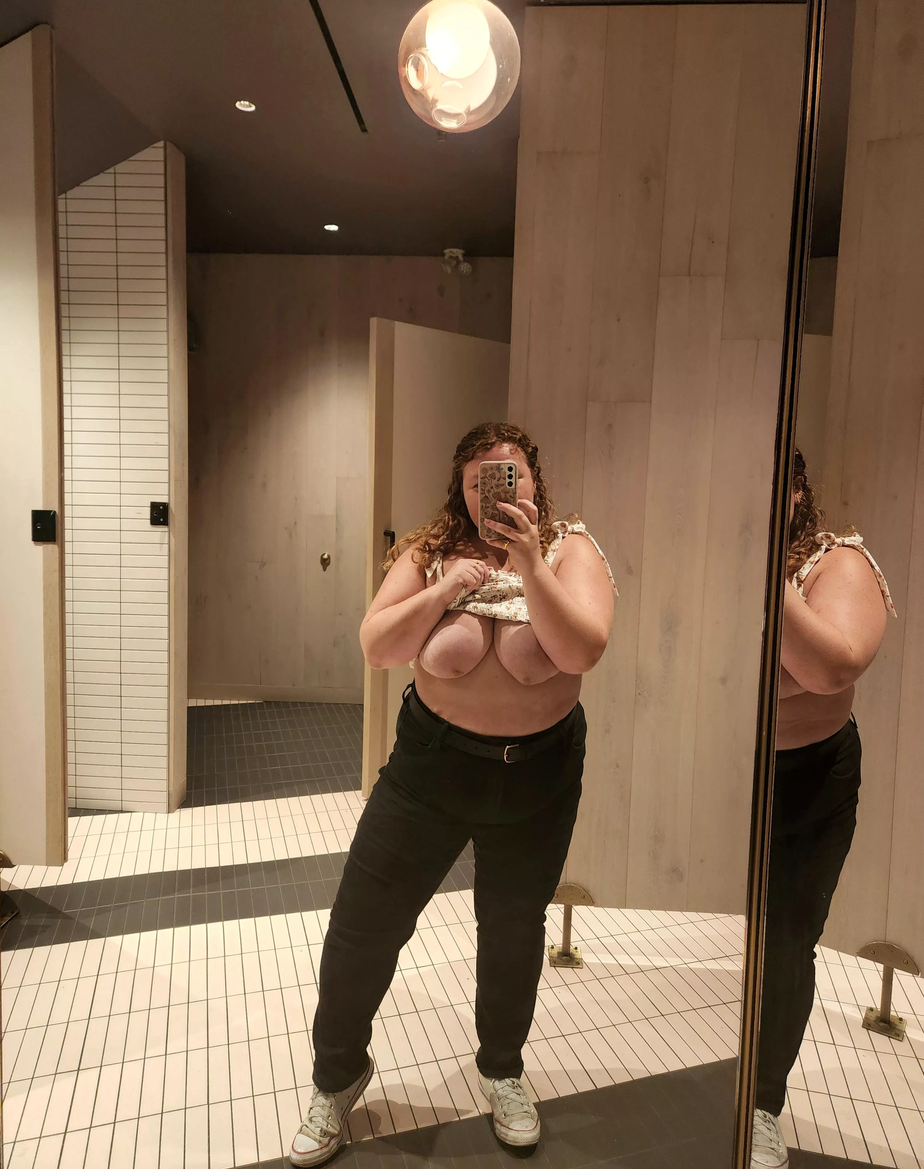 how about a quick trip to the bathroom?