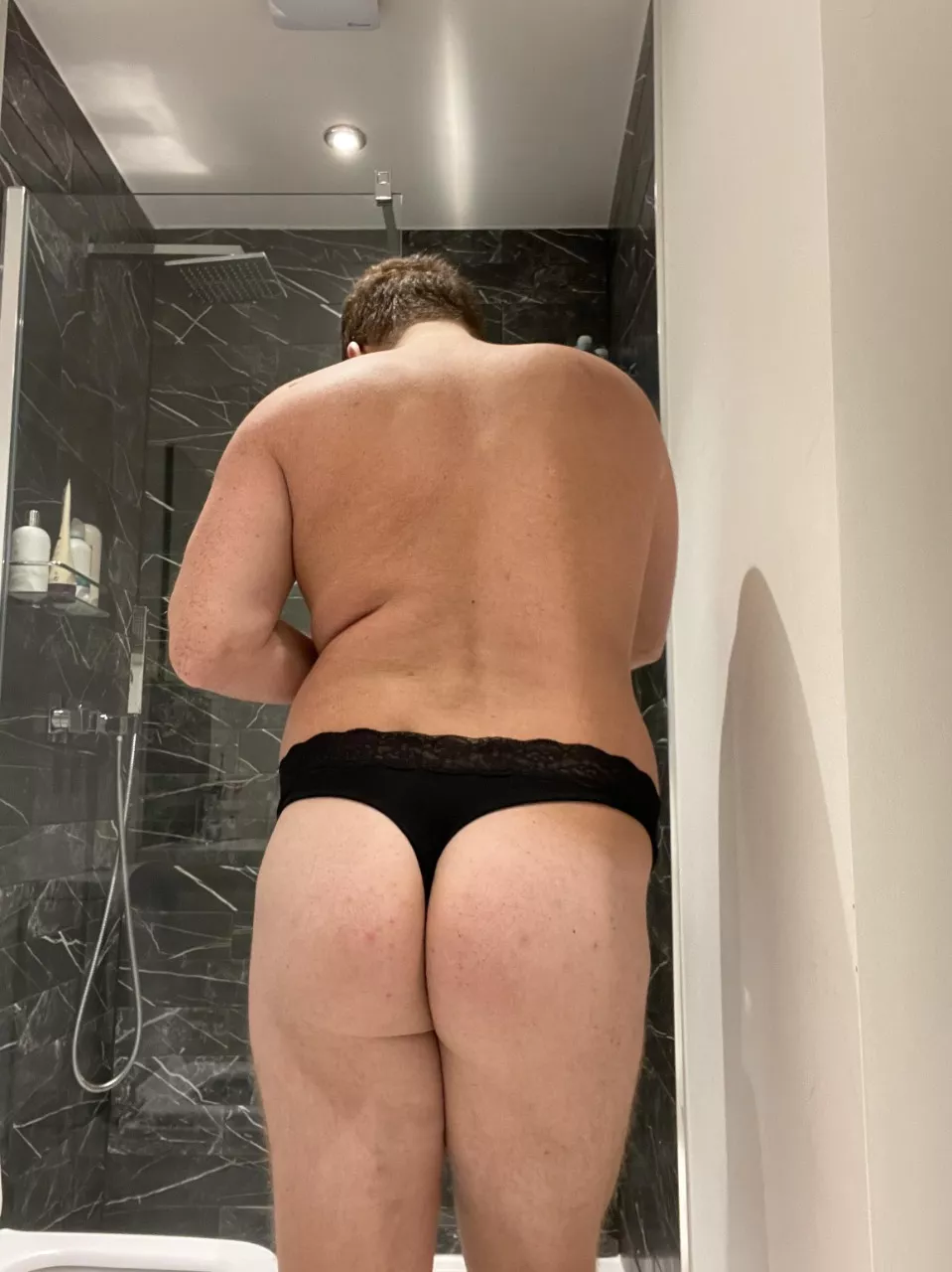 How sissy Amy gets ready for work every morning! What's your favourite colour of panties?