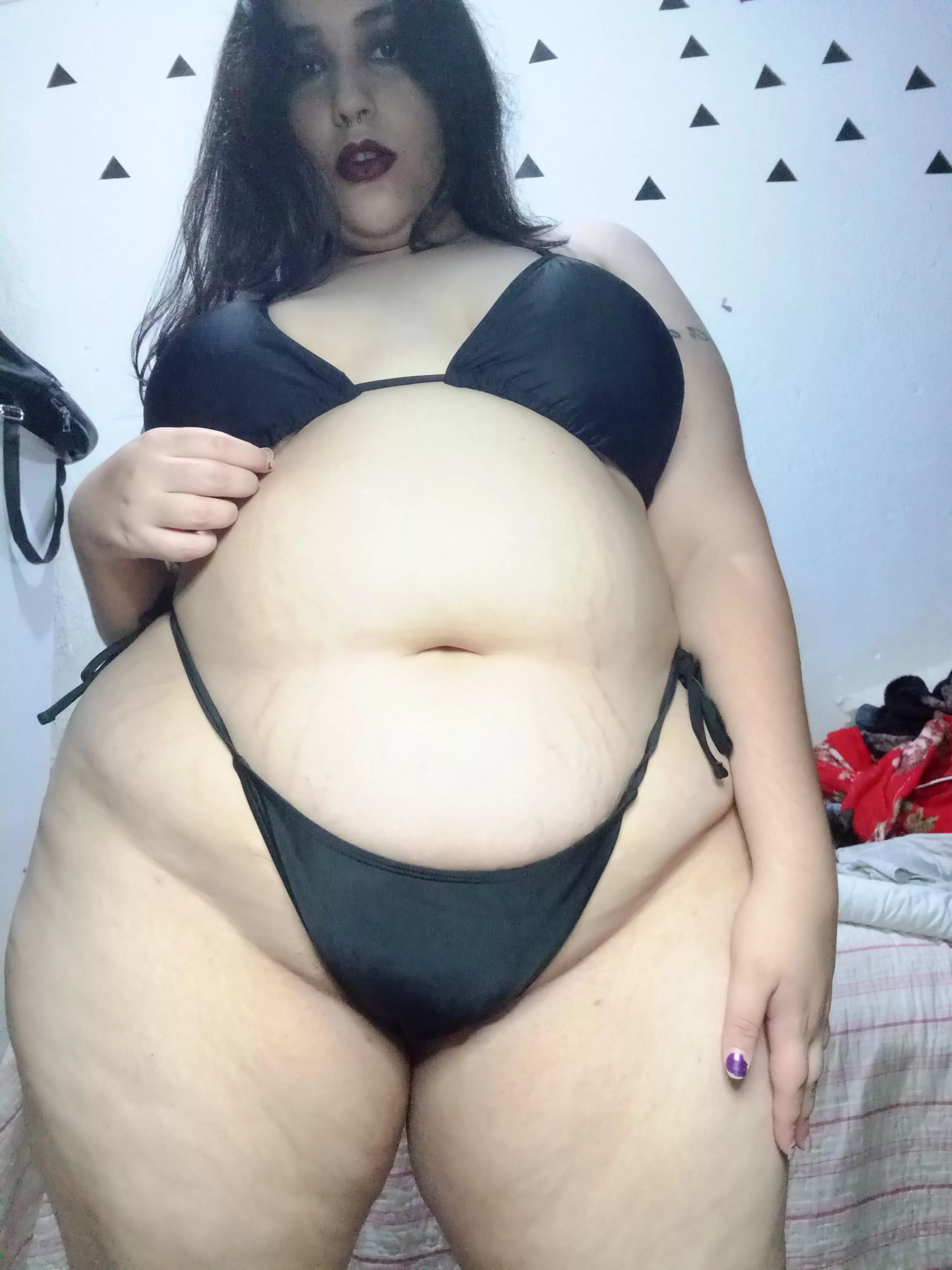 I discovered that I really like black bikinis haha xD