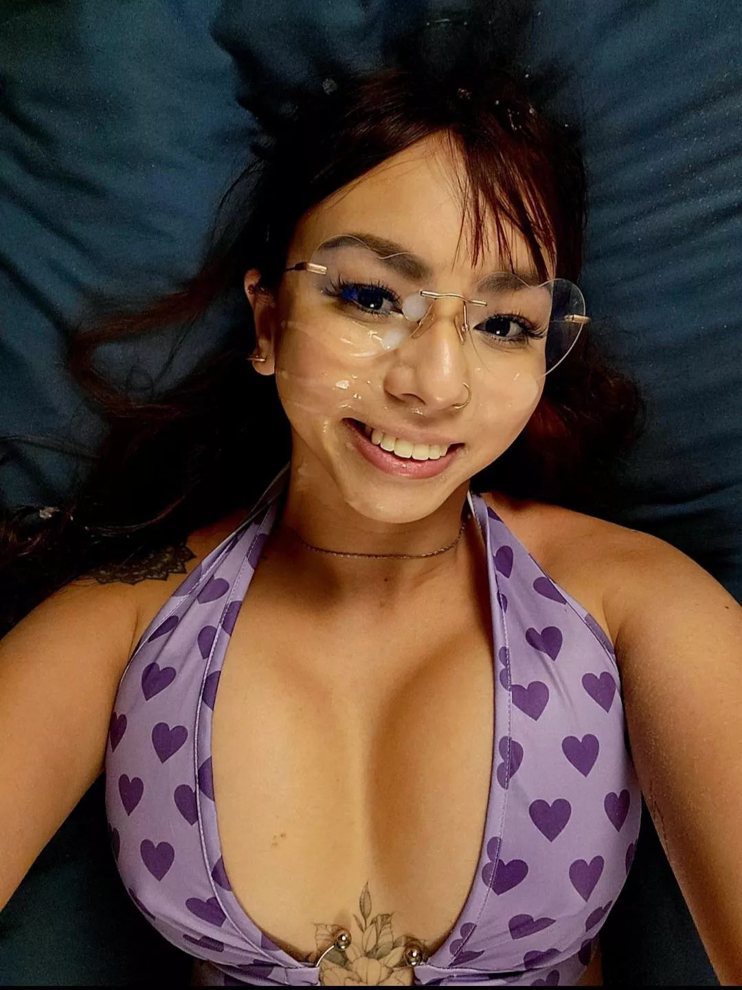 I love having cum on my glasses