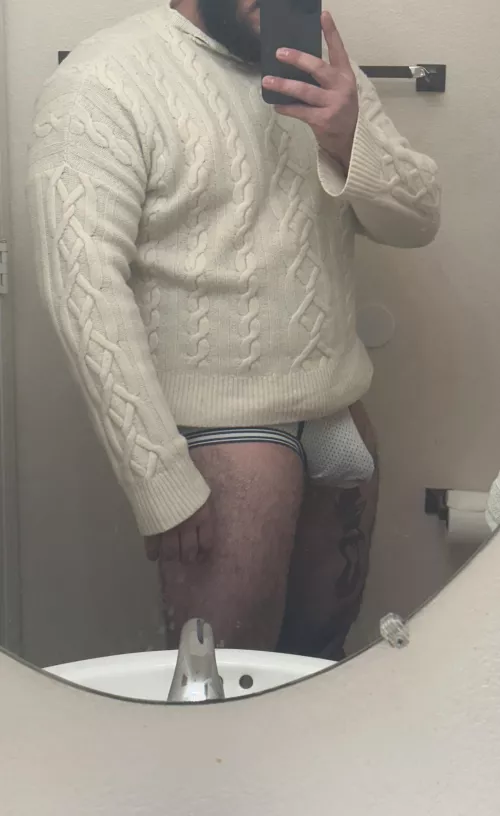 I love my BF’s soft bulge 🤤