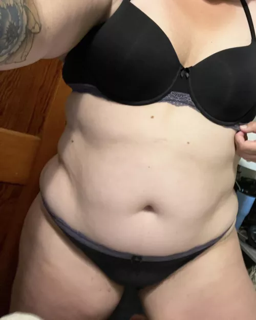 I love new bra and panties. thinking about you guys looking at me is going to make me soaking wet