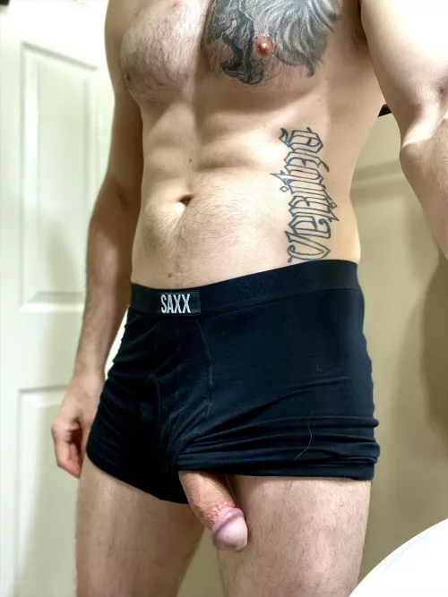 I love Saxx, but they don’t fit rn 😜