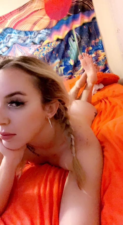 I love showing off my feet! What do you think?