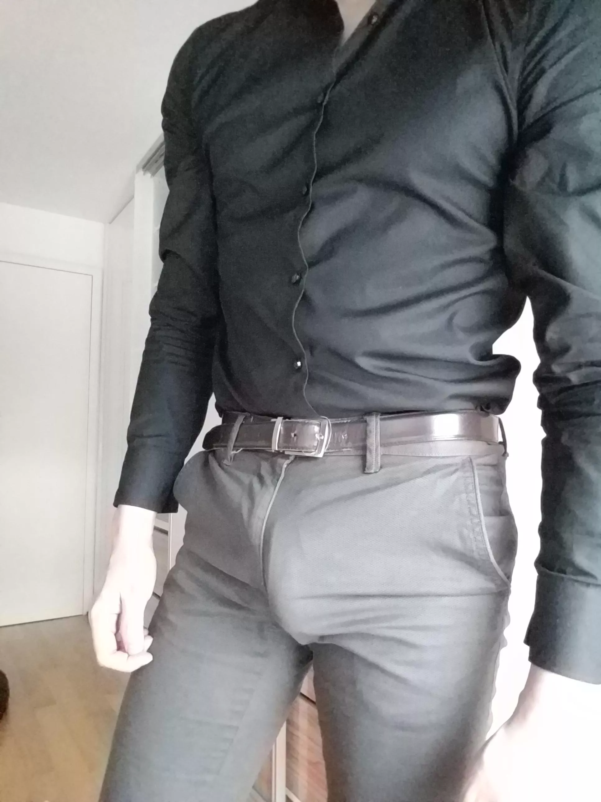 I love when people stare at my crotch