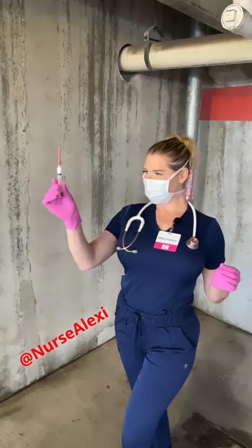 I'm the nurse you need.