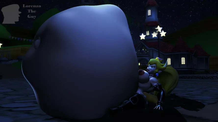 {image} Bowsette's Midnight Snack [OC]