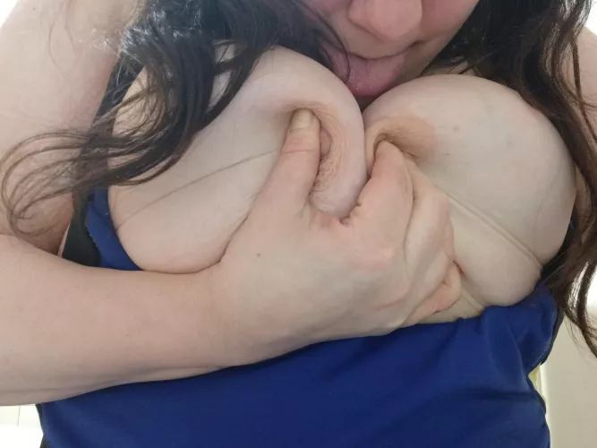 Just a Lil further for the double suck