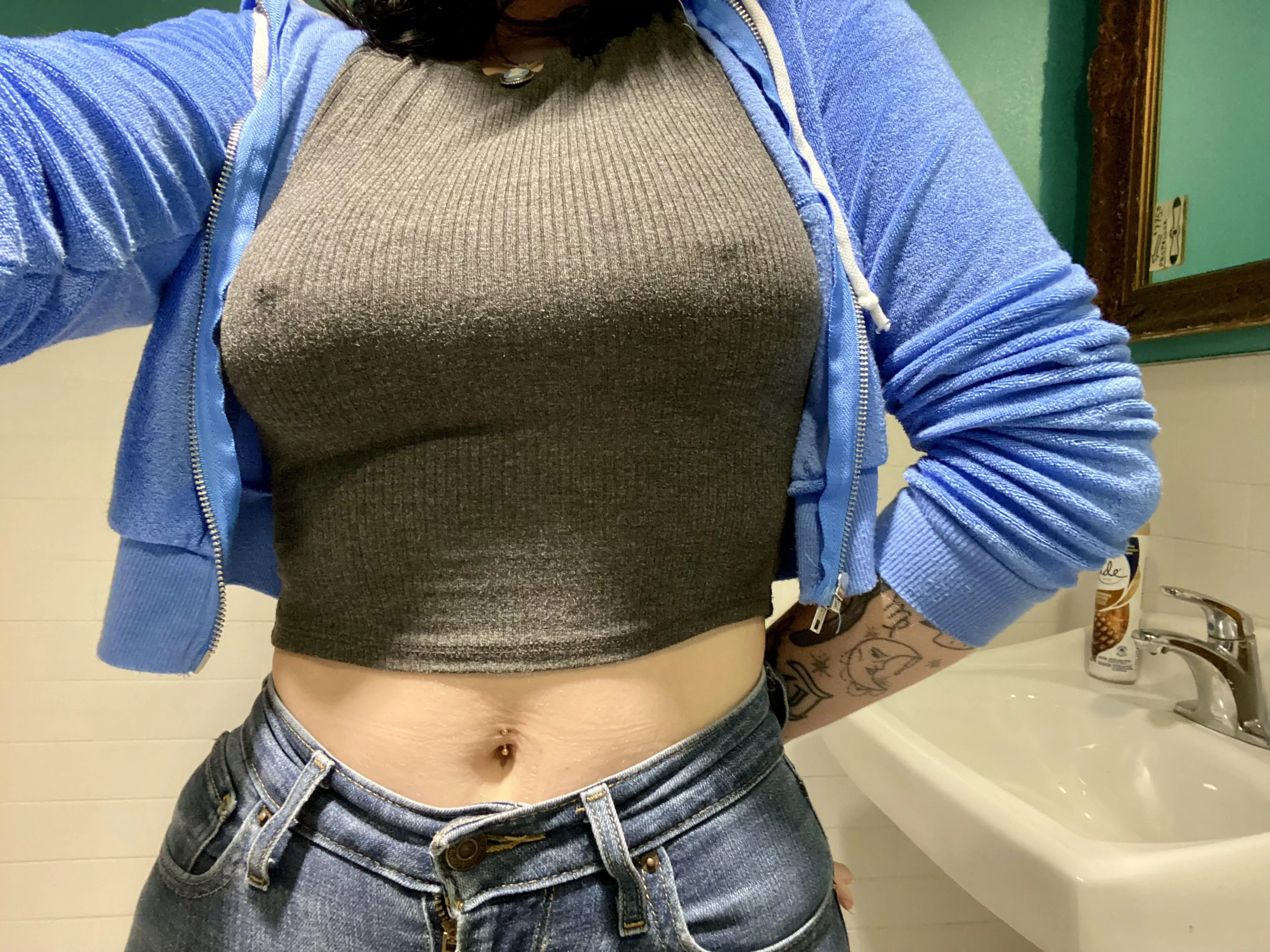 Just got one pierced, thinking about doing the second, but I’m nervous about how obvious it is in person. 😬