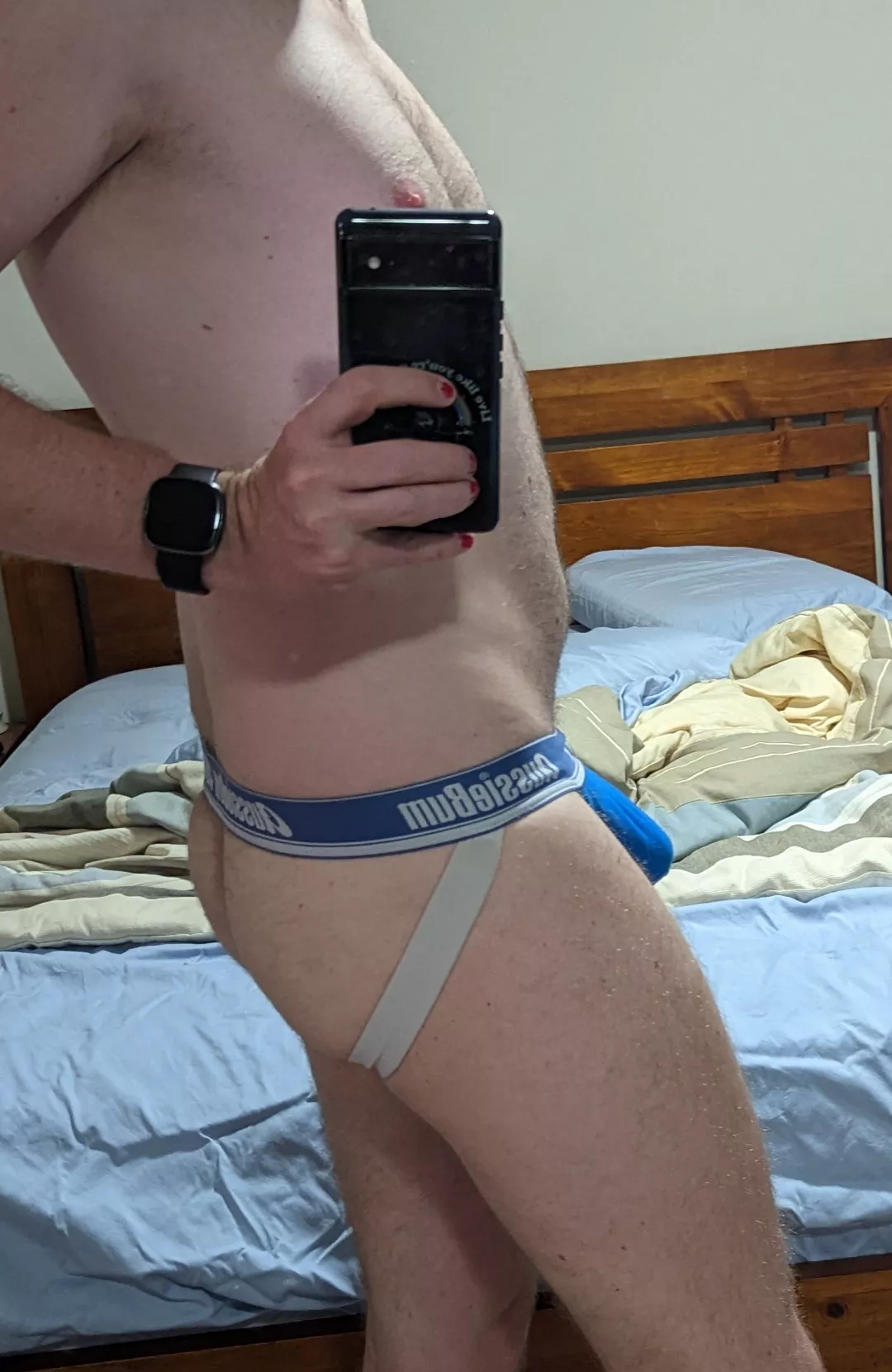 Just relaxing at home