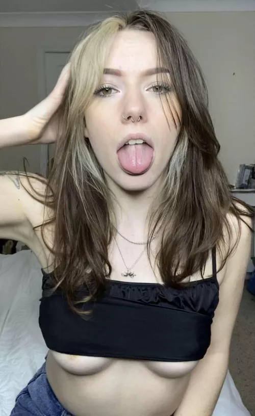 Let me swallow it all like the good girl I am