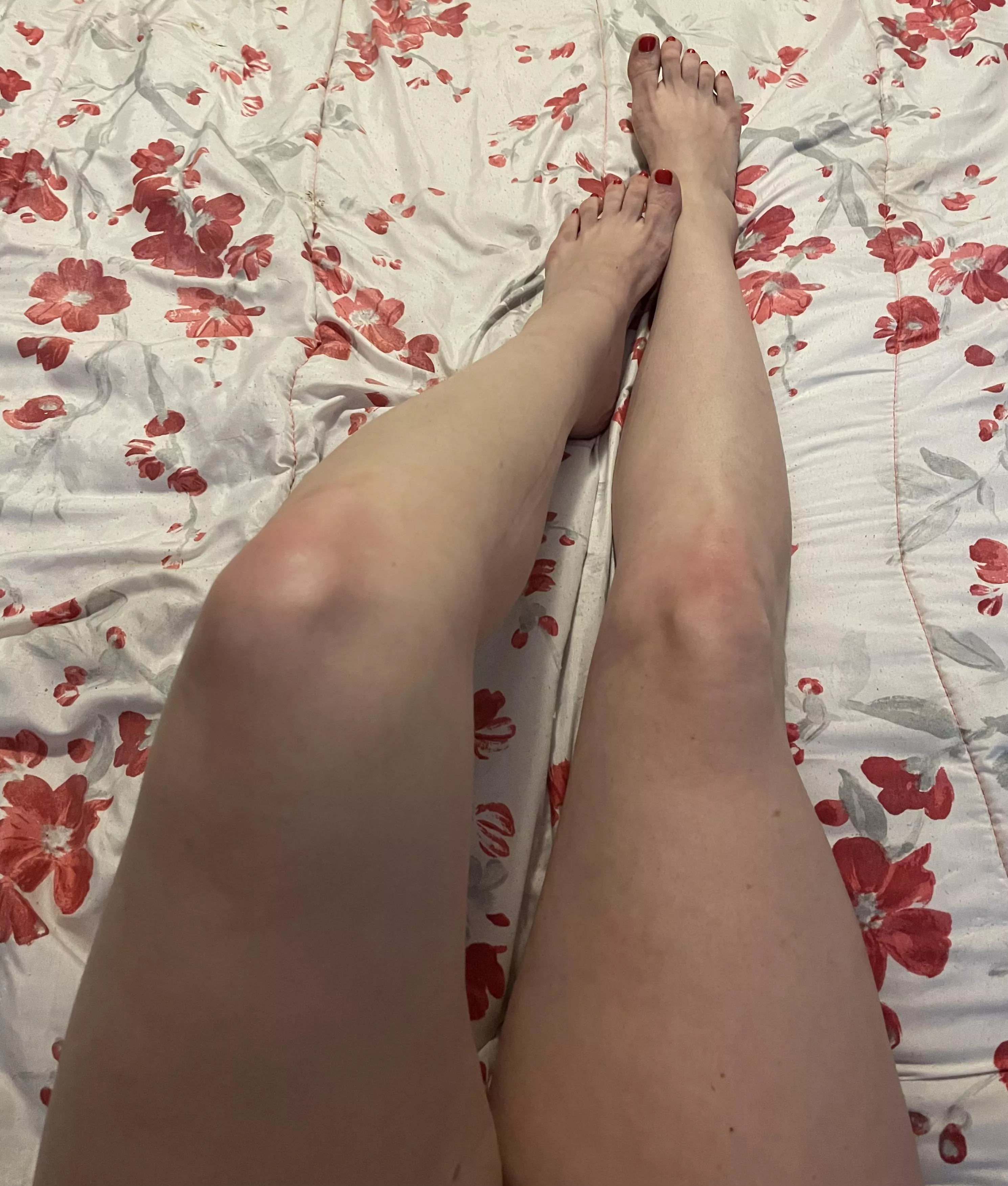 Long legs to wrap around you my dear