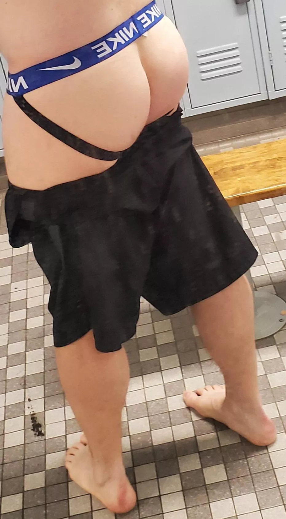 Meet me in the communal OPEN showers...