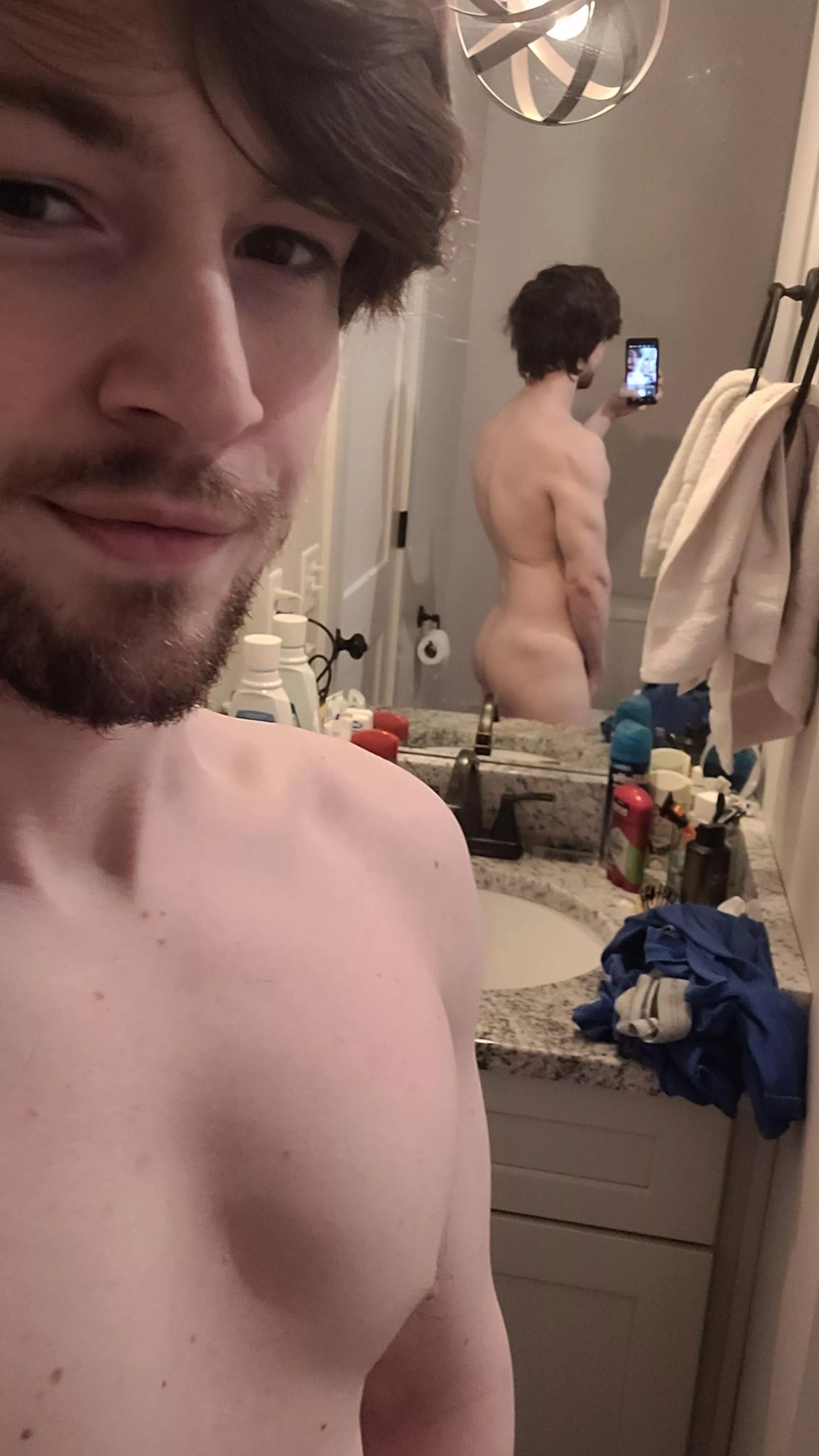 Mirror mirror on the wall, who has the cutest tush of them all?