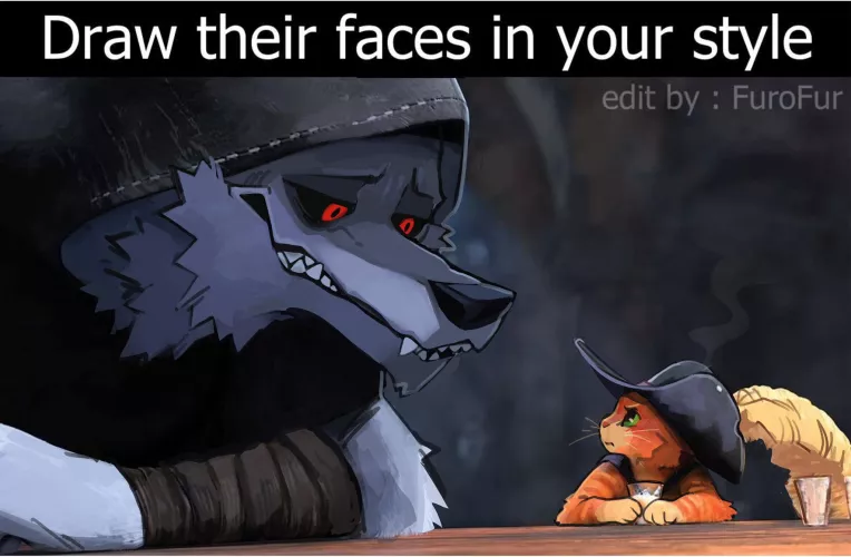 My version of this challenge! [art by me] ref from furofur