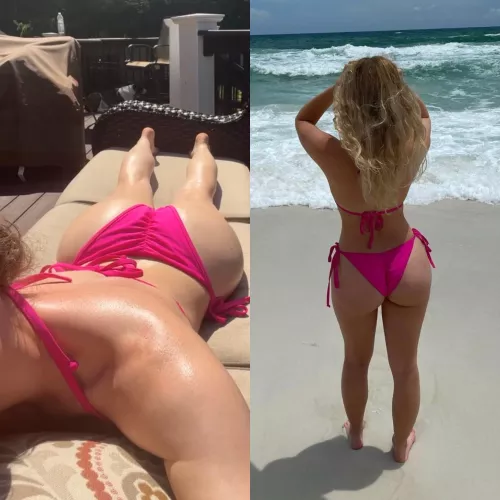 Need someone to rub tanning oil on me