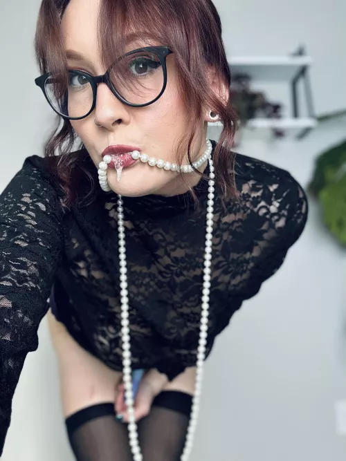 pearls and spit 😉