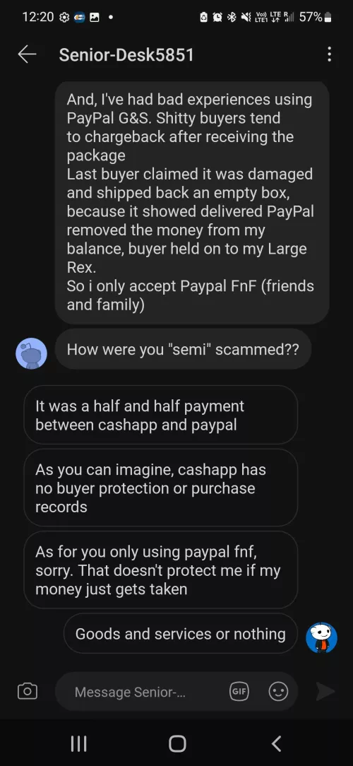 Potentially suspicious seller