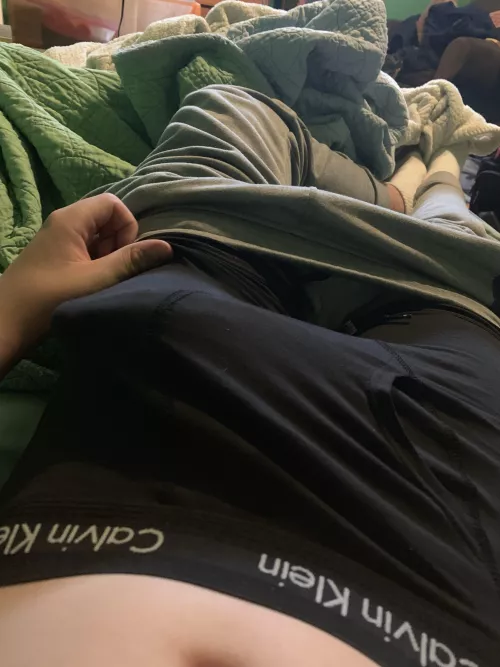 randomly excited.. It even throbbs w/o doing anything